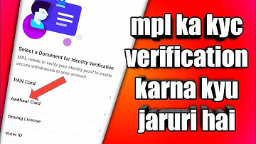 mpl ka kyc verification karna kyu jaruri hai || mpl ka kyc verification kaise kare