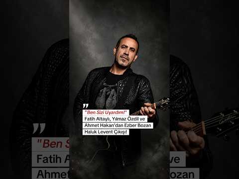 "Ben Sizi Uyardım!" | Fatih Altaylı, Yılmaz Özdil ve Ahmet Hakan’dan Ezber Bozan Haluk Levent Çıkışı