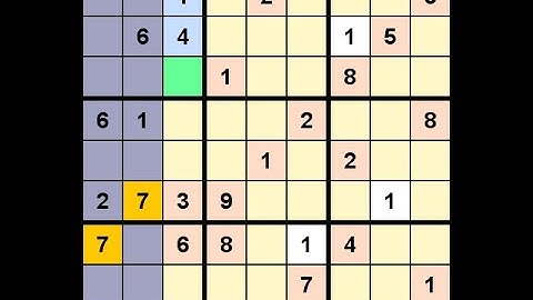 How to Solve Los Angeles Times Sudoku Expert October 9, 2022