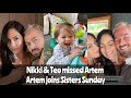 Nikki & Teo missed Artem | Artem joins Sisters Sunday | Saloni Lund | WWE 2021 | WWE Fan |
