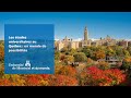 Les études universitaires au Québec : un monde de possibilités