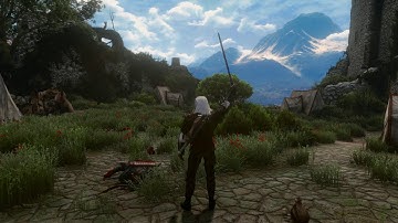 The Witcher 3 Immersive Lighting Test Toussaint 1