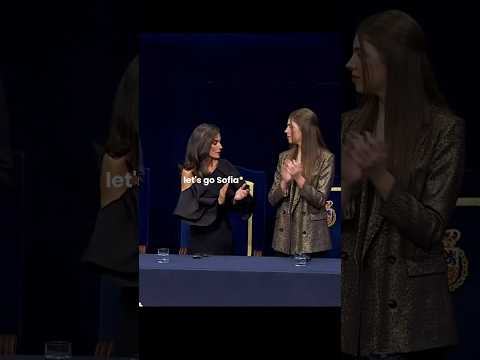 Video infanta Sofia and princess Leonor's love