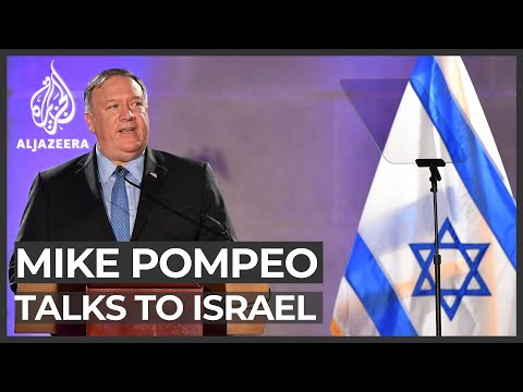 US-Israel talks: Mike Pompeo to meet Netanyahu and Gantz