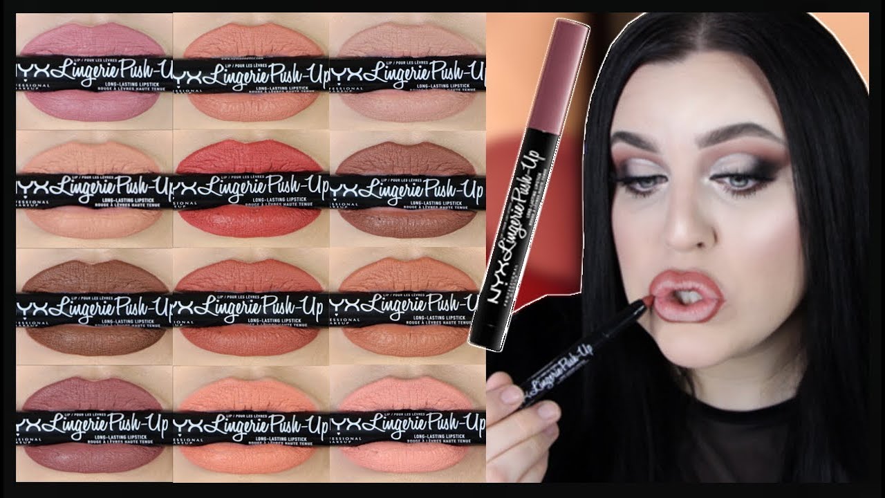 NEW NYX Liquid Suede Cream Lipsticks: Review & Lip Swatches! - YouTube