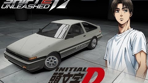 NFS Shift 2 Unleashed Takumi Fujiwara Tribute Initial D