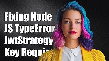 Fixing NodeJS TypeError: 