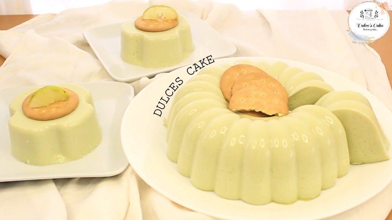 Prepara una GELATINA PAY DE LIMÓN / DULCES CAKE