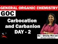 General Organic Chemistry|GOC||Reaction intermediate|Carbocation and Carbanionl|Class11thNEET-JEE