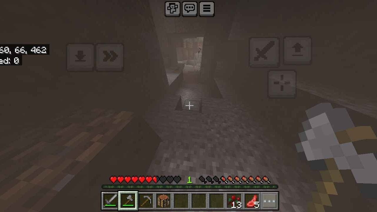 Discovering Structures... The One Who Watches Reborn port for Minecraft Bedrock.