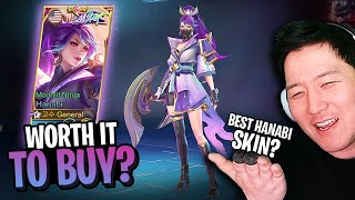 How much is New Hanabi skin? Worth it to buy?  | Mobile Legends Moonlit Ninja