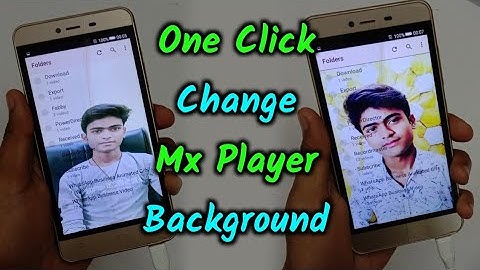 Mx Player Ke Home Screen Pe Apna Photo Kaise Lagaye | Mx Player Photo | Mx Player Background Change