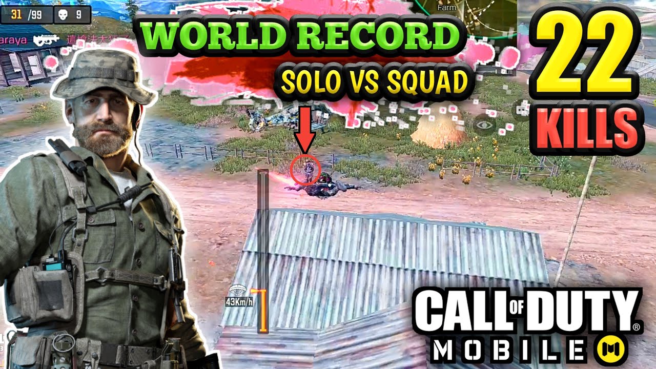 Call Of Duty Mobile Solo Vs Squad 22 Kills - YouTube