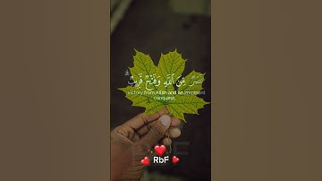 وأخرى  تحبونها)سورة الصف القارئ أحمد خضر#قران_كريم #تلاوة_خاشعة #راحة_نفسية #foryou #اكسبلور #quran