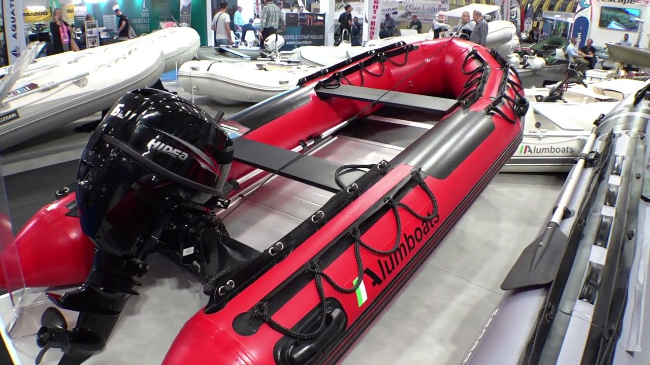Red Floating Boat ALUMBOATS 2023