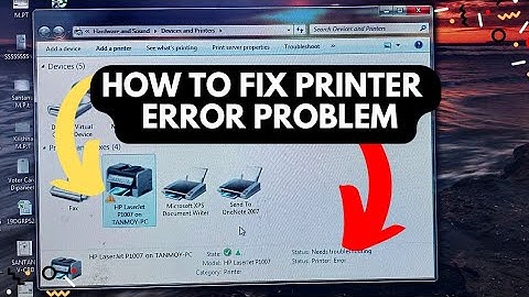 Printing preferences cannot be displayed là lỗi gì win 7 năm 2024