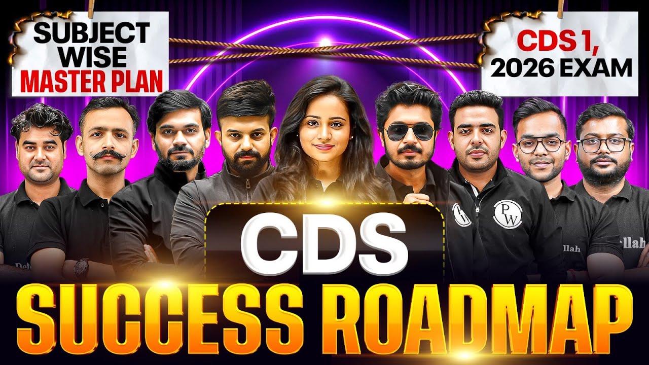 CDS 1 2026 Subject-Wise Strategy | Complete Success Roadmap to Crack ...