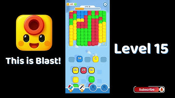 This is Blast Level 15 Walkthrough | Powerful Puzzle Blast Game 💥 | Go Answer