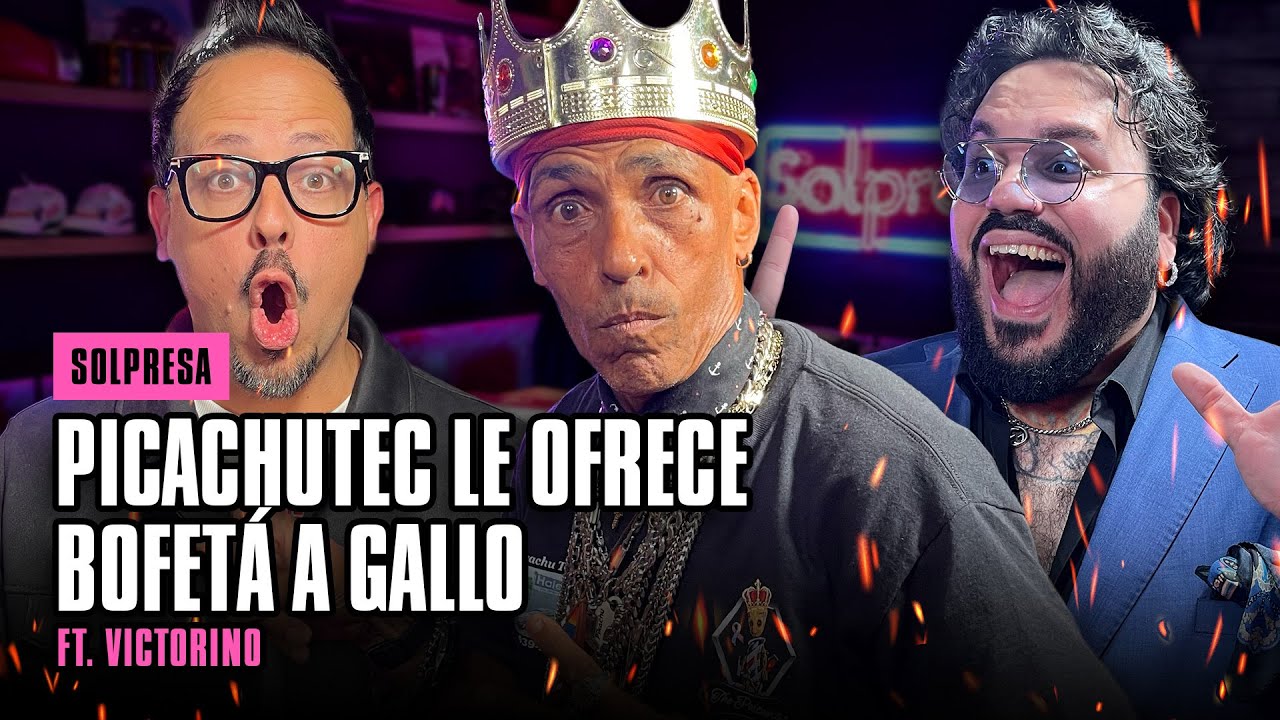 PICACHUTEC LE OFRECE BOFETÁ A GALLO