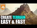 Blender Addon For Creating Terrains | TerraForm
