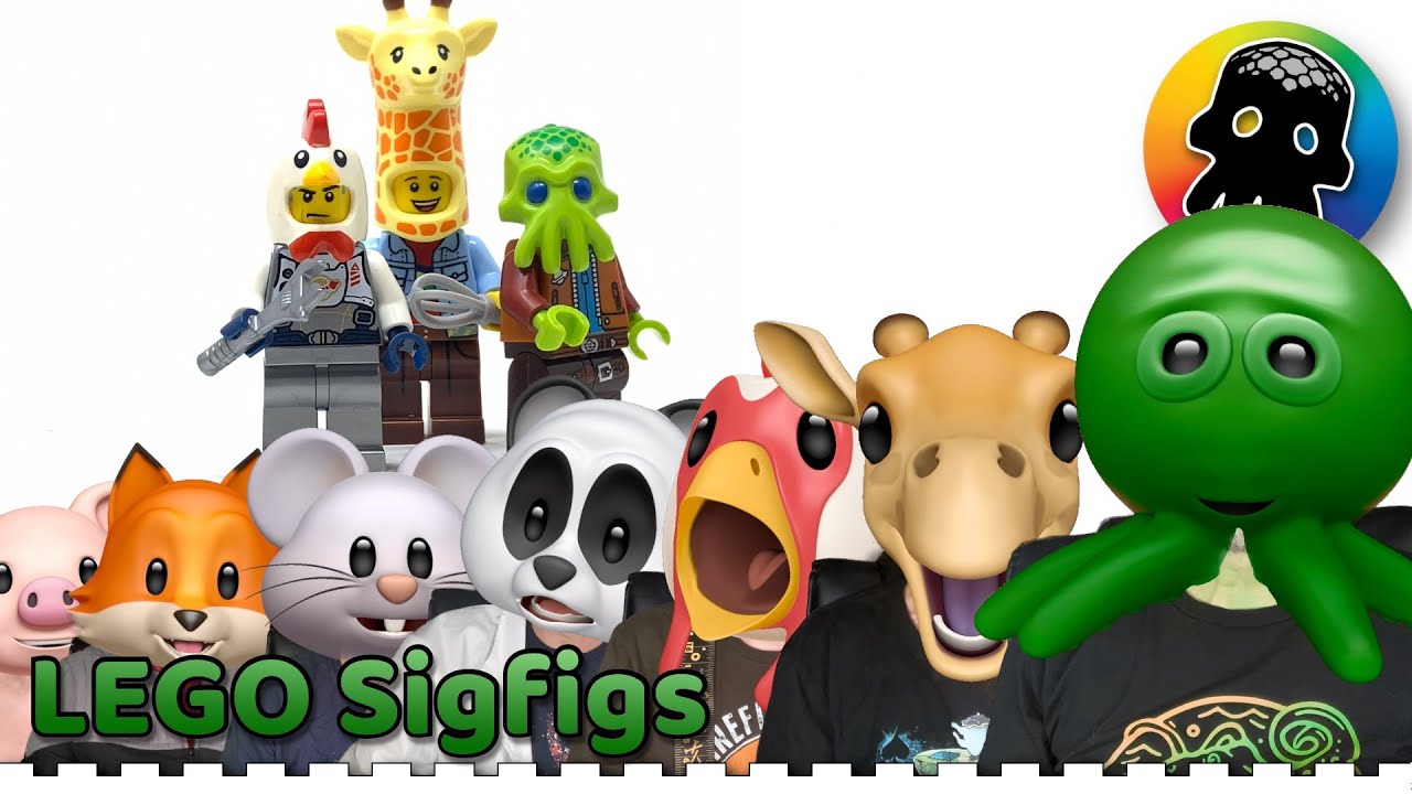 LEGO SigFigs for the Animoji Menagerie