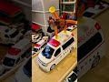 Monkey Toy on a Ambulance minicar #ambulance #minicar #monkey