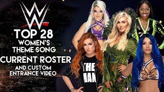 My Top 28 WWE Women’s Theme Song Current Roster 2020