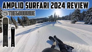 Amplid Surfari 2024 Snowboard Review (vs. Jones Hovercraft 2.0)