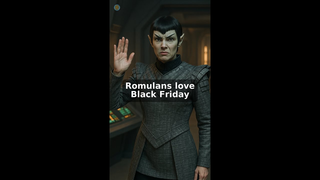 Romulan Black Friday Star Trek Humor