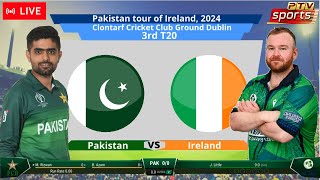 🔴 Live: Pakistan Vs Ireland – 3rd T20 | pak Vs ire Live – Pakistan Live Match Today #cricket