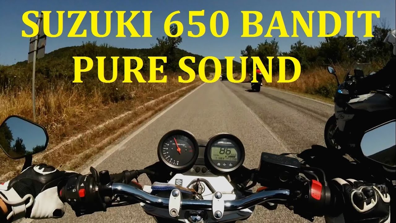 MOTO ASMR #3 ~ Suzuki GSF 650 Bandit Raw Onboard (PURE SOUND 🎧)