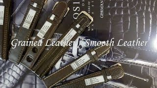 Обзор часовых ремешков RIOS из коллекции Grained Leather / Smooth Leather
