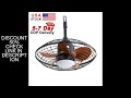 Modern 20-inch Ceiling Fan With LED Light DC 6-Speed High Wind Speed With Remote Control