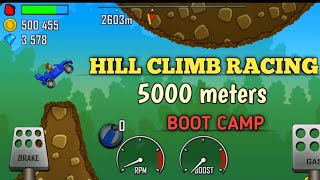 Hill climb racing || 5000 m | boot camp