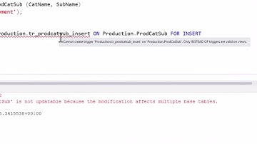 Kurs SQL Server, procedury, triggery, funkcje - Aktualizacja danych w widoku z triggerem