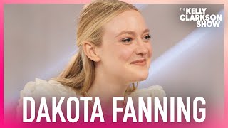 Dakota Fanning Wears A Necklace With Her Late Dog's Hair