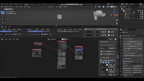 [UPBGE 3.0]Logic Node Editor (Ray projectile)