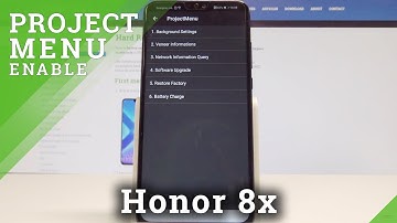 How to Enable Project Menu on Honor 8x - EMUI Hidden Mode