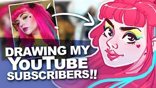 I WANT TO DRAW YOU! | Drawing my YouTube Subscribers! I WANT TO DRAW YOU! | Drawing my YouTube Subscribers!