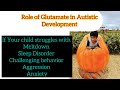 Glutamate Role in Autistic brain #autism #asd #behaviour #adhd #autismawareness
