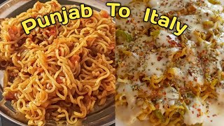 2 types of Maggi  | Punjabi tadka Maggi | Cheesy italian Maggi | Pizza style Maggi | Unique Maggi 