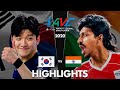 Crazy Volleyball Battle | India vs Korea | AVC Men's Tokyo Volleyball Qualification 2020