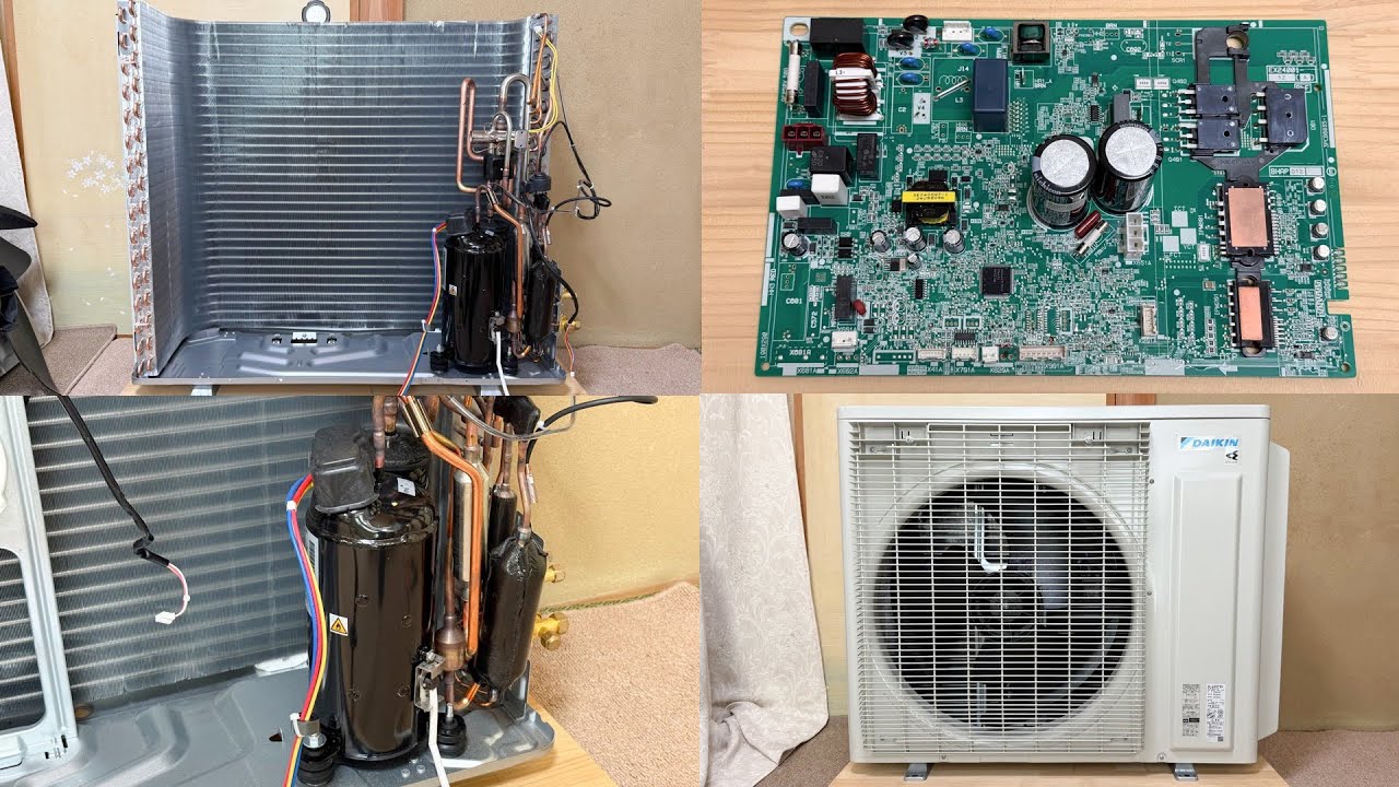 2SWING】DAIKIN Room AC AX Series Outdoor Unit R566AAP Interior