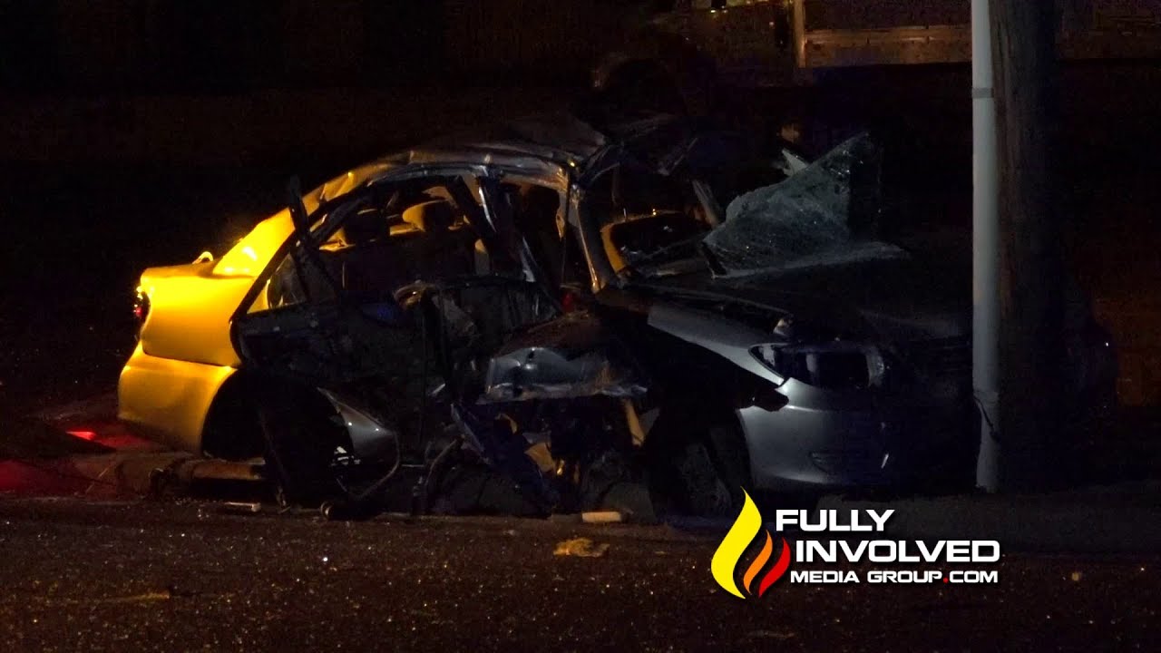 Charlotte,NC Pineville Police Pursuit Ends in Violent Crash in