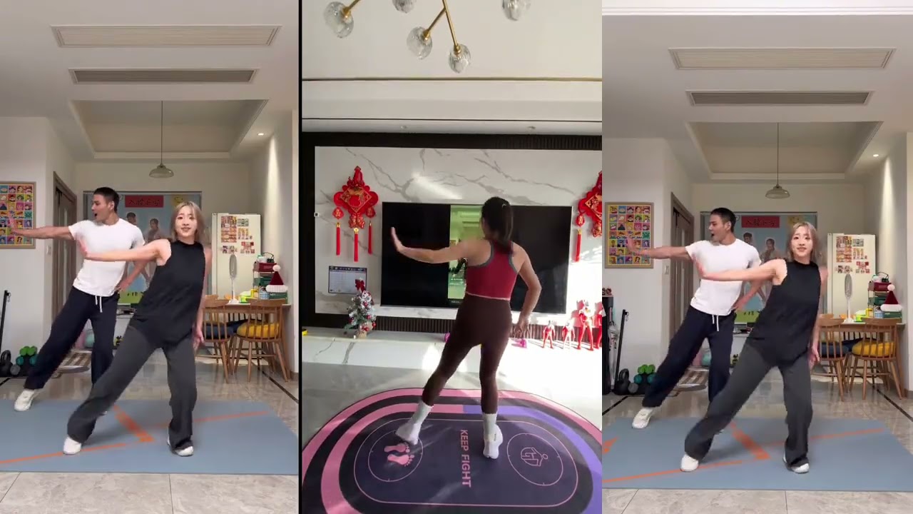 Let s burn fat and sweat it out happily together