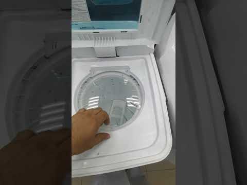 غسالة 10 كيلو حوضين سوبر جنرال أبيض رمز المنتج 1086