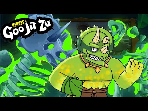 Dino Power & MORE! ⚡️ HEROES OF GOO JIT ZU | New Compilation | Cartoon For Kids