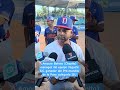 Amaury Batista (Chapita) manager del equipo Yaguate S.C. ganadores del Pre-mundial liga Pony