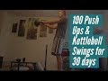 100 Kettlebell Swings A Day Before And After