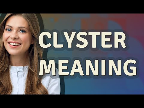 Clyster | meaning of Clyster